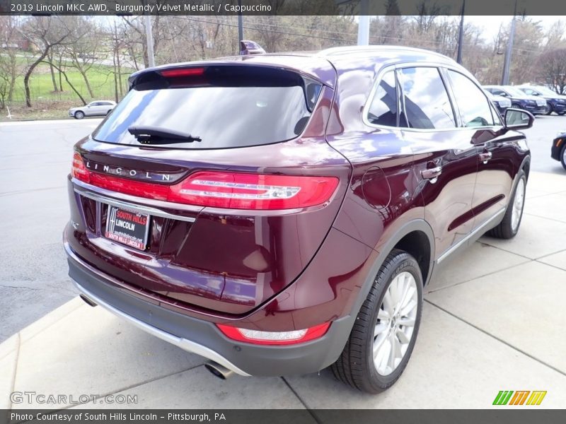 Burgundy Velvet Metallic / Cappuccino 2019 Lincoln MKC AWD