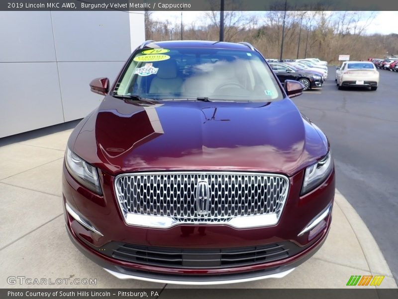 Burgundy Velvet Metallic / Cappuccino 2019 Lincoln MKC AWD