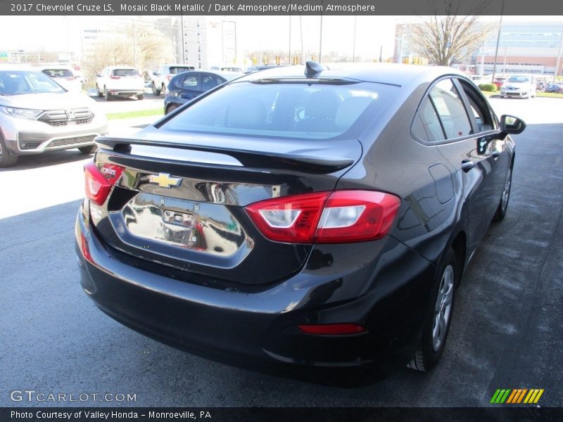 Mosaic Black Metallic / Dark Atmosphere/Medium Atmosphere 2017 Chevrolet Cruze LS