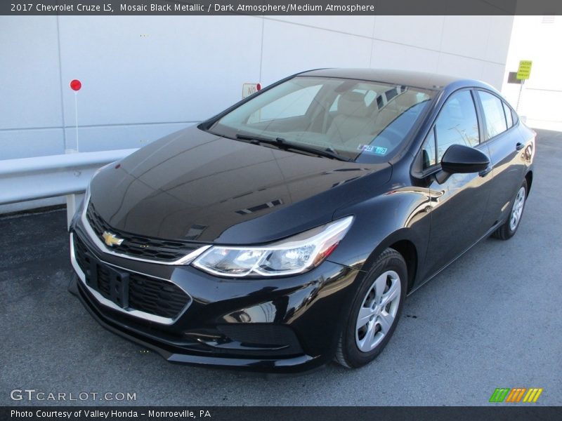 Mosaic Black Metallic / Dark Atmosphere/Medium Atmosphere 2017 Chevrolet Cruze LS