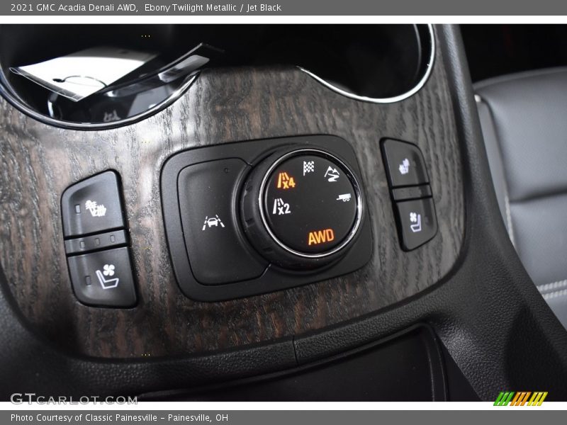 Ebony Twilight Metallic / Jet Black 2021 GMC Acadia Denali AWD