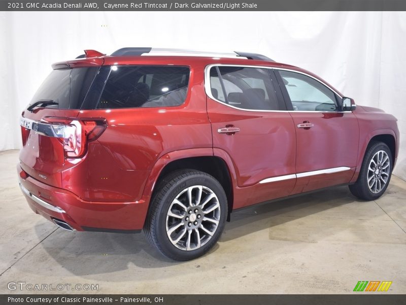 Cayenne Red Tintcoat / Dark Galvanized/Light Shale 2021 GMC Acadia Denali AWD