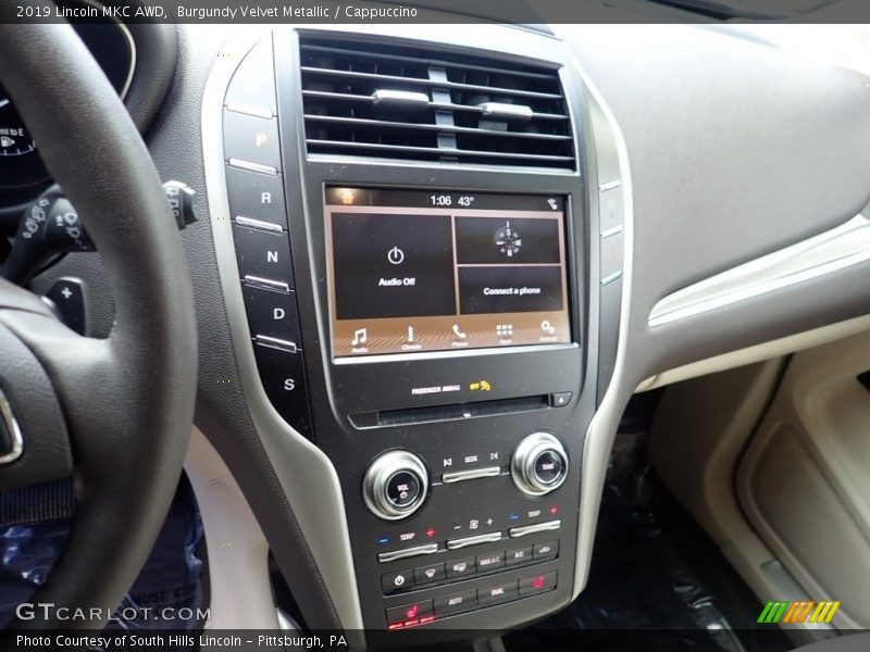 Burgundy Velvet Metallic / Cappuccino 2019 Lincoln MKC AWD