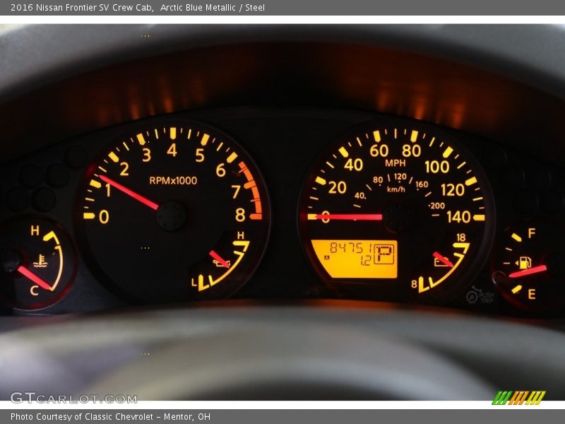  2016 Frontier SV Crew Cab SV Crew Cab Gauges