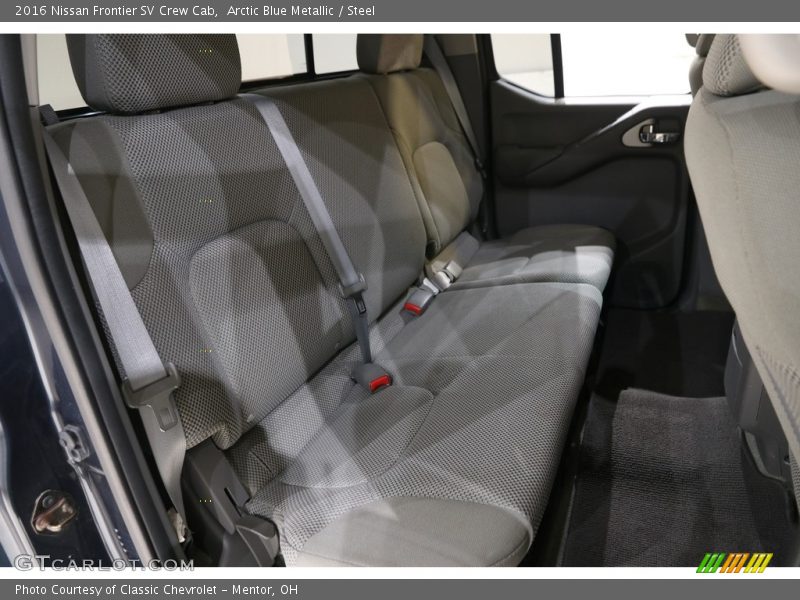 Arctic Blue Metallic / Steel 2016 Nissan Frontier SV Crew Cab