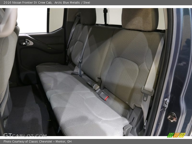 Arctic Blue Metallic / Steel 2016 Nissan Frontier SV Crew Cab
