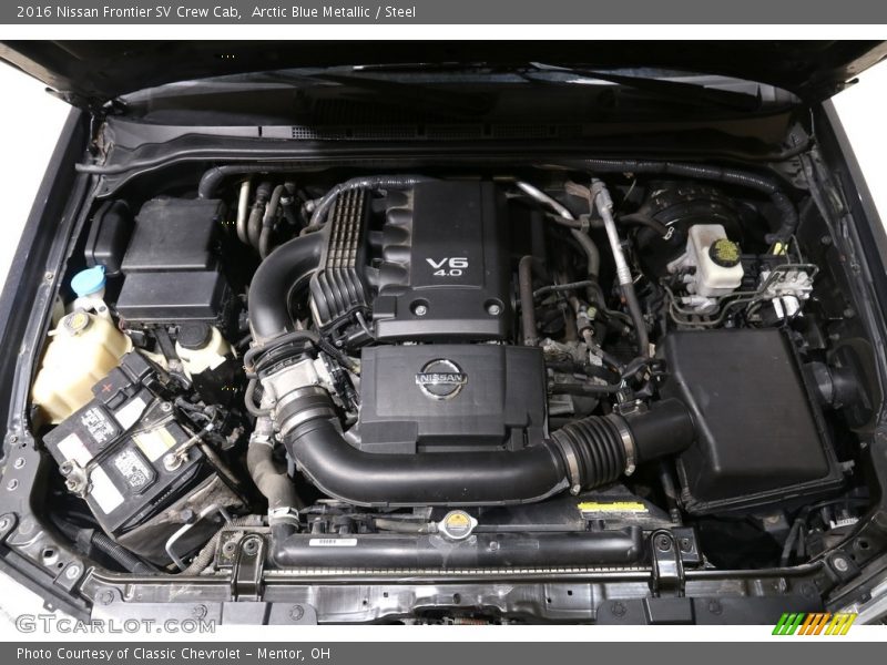  2016 Frontier SV Crew Cab Engine - 4.0 Liter DOHC 24-Valve CVTCS V6