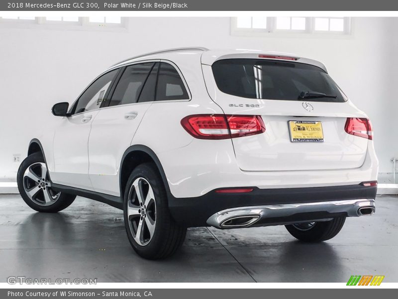 Polar White / Silk Beige/Black 2018 Mercedes-Benz GLC 300