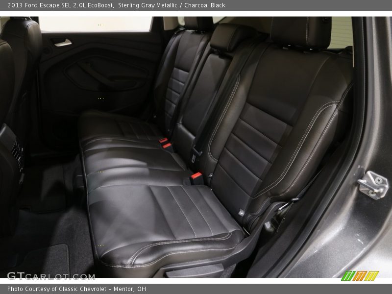 Sterling Gray Metallic / Charcoal Black 2013 Ford Escape SEL 2.0L EcoBoost