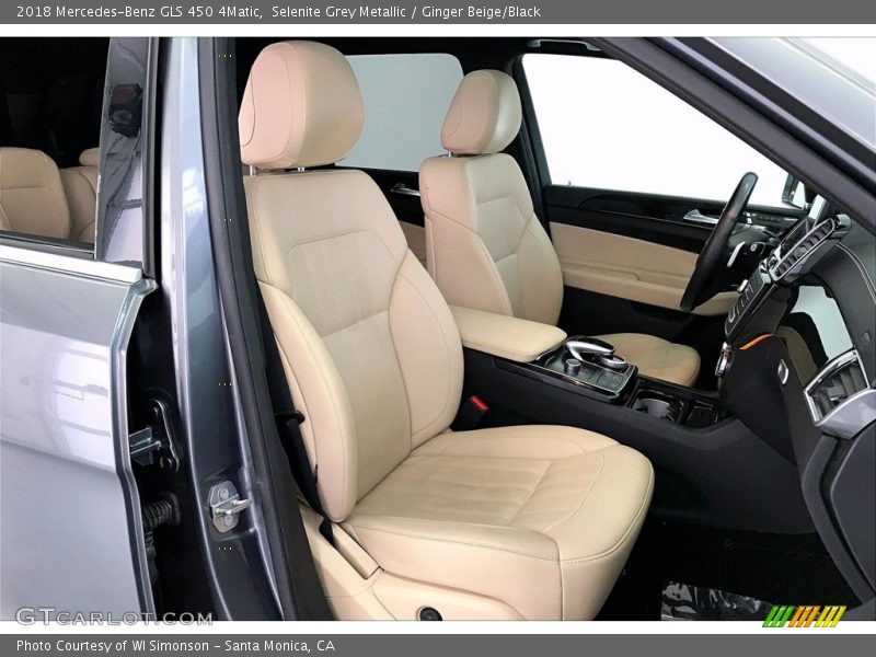 Selenite Grey Metallic / Ginger Beige/Black 2018 Mercedes-Benz GLS 450 4Matic
