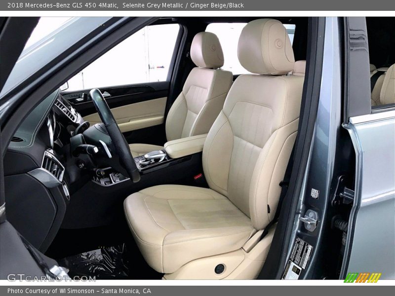 Selenite Grey Metallic / Ginger Beige/Black 2018 Mercedes-Benz GLS 450 4Matic