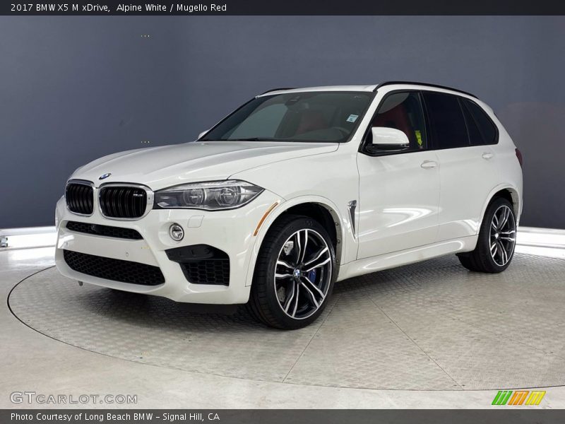 Alpine White / Mugello Red 2017 BMW X5 M xDrive