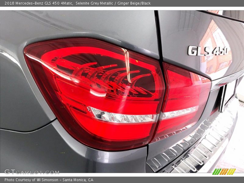 Selenite Grey Metallic / Ginger Beige/Black 2018 Mercedes-Benz GLS 450 4Matic
