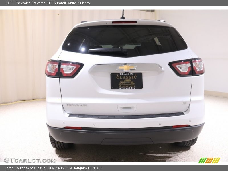 Summit White / Ebony 2017 Chevrolet Traverse LT