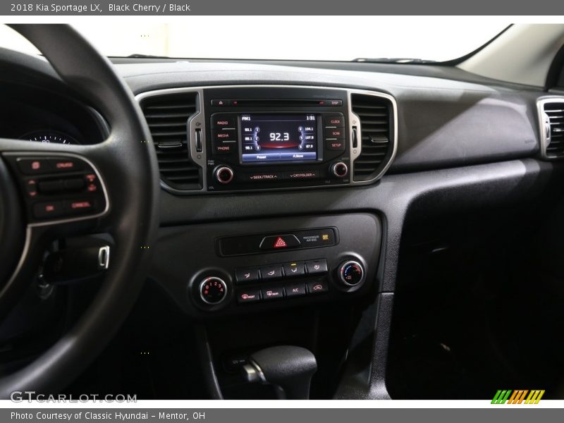 Black Cherry / Black 2018 Kia Sportage LX
