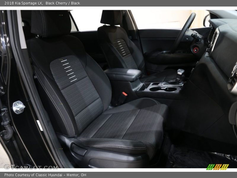 Front Seat of 2018 Sportage LX