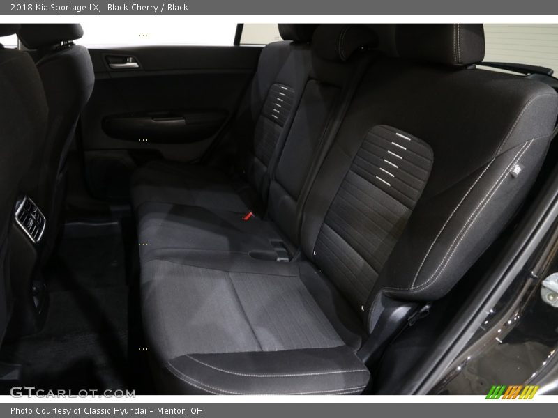 Rear Seat of 2018 Sportage LX
