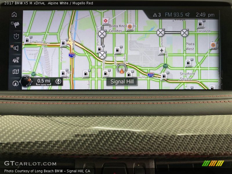 Alpine White / Mugello Red 2017 BMW X5 M xDrive