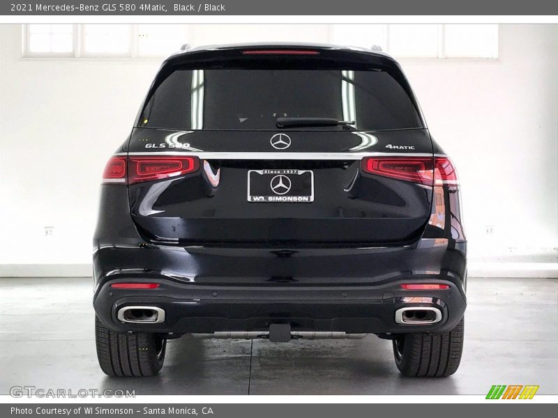Black / Black 2021 Mercedes-Benz GLS 580 4Matic