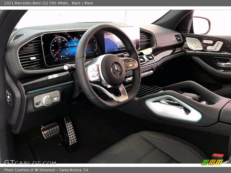 Black / Black 2021 Mercedes-Benz GLS 580 4Matic