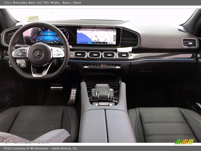 Black / Black 2021 Mercedes-Benz GLS 580 4Matic