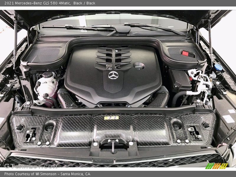 Black / Black 2021 Mercedes-Benz GLS 580 4Matic