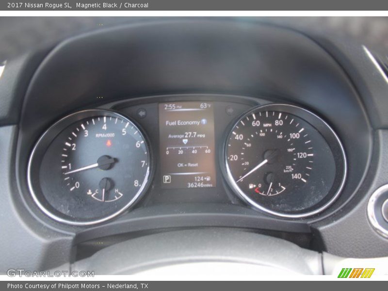  2017 Rogue SL SL Gauges