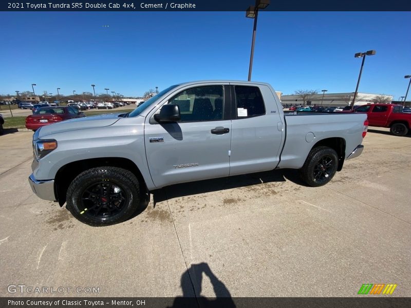 Cement / Graphite 2021 Toyota Tundra SR5 Double Cab 4x4