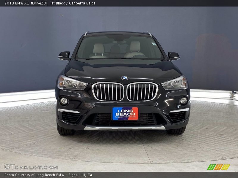 Jet Black / Canberra Beige 2018 BMW X1 sDrive28i