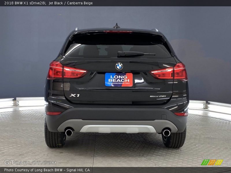 Jet Black / Canberra Beige 2018 BMW X1 sDrive28i
