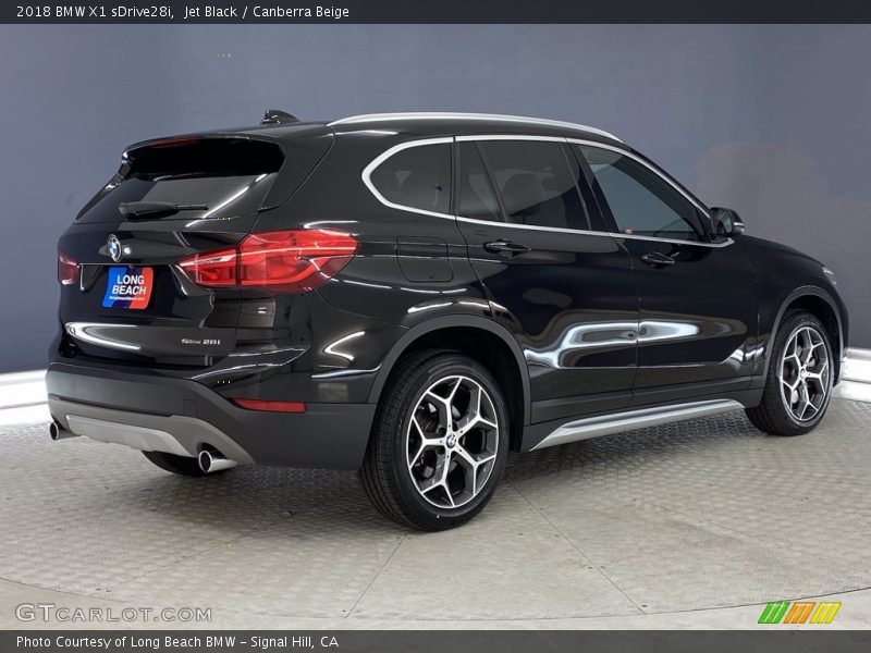 Jet Black / Canberra Beige 2018 BMW X1 sDrive28i