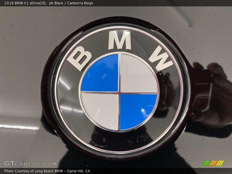 Jet Black / Canberra Beige 2018 BMW X1 sDrive28i