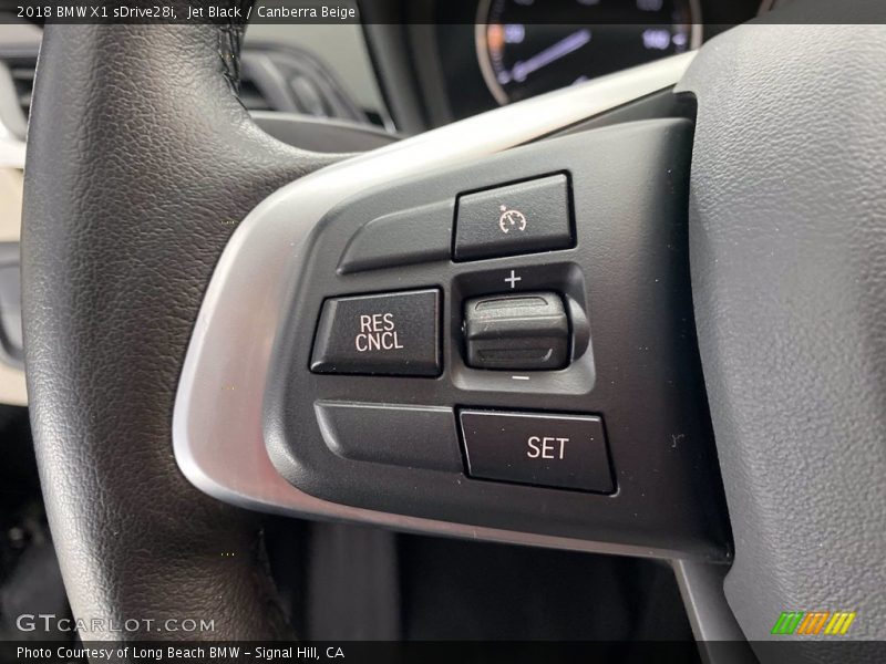 Jet Black / Canberra Beige 2018 BMW X1 sDrive28i
