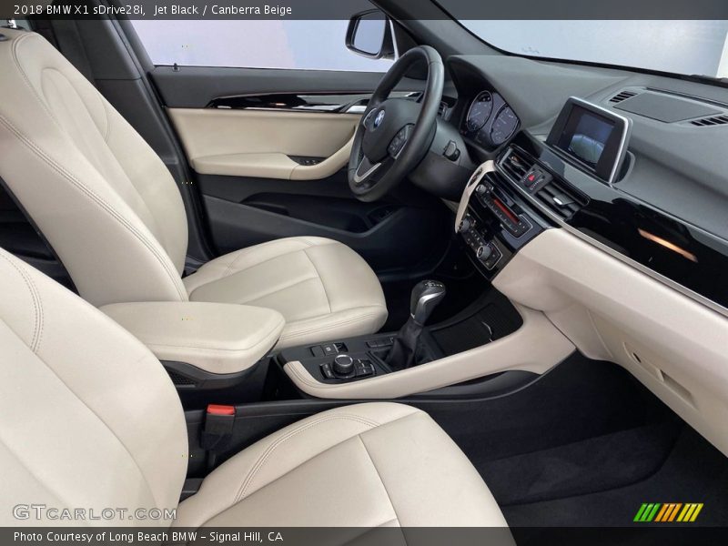 Jet Black / Canberra Beige 2018 BMW X1 sDrive28i
