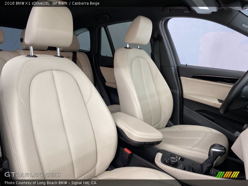 Jet Black / Canberra Beige 2018 BMW X1 sDrive28i