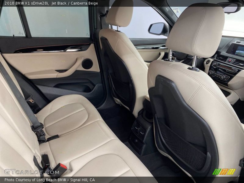 Jet Black / Canberra Beige 2018 BMW X1 sDrive28i
