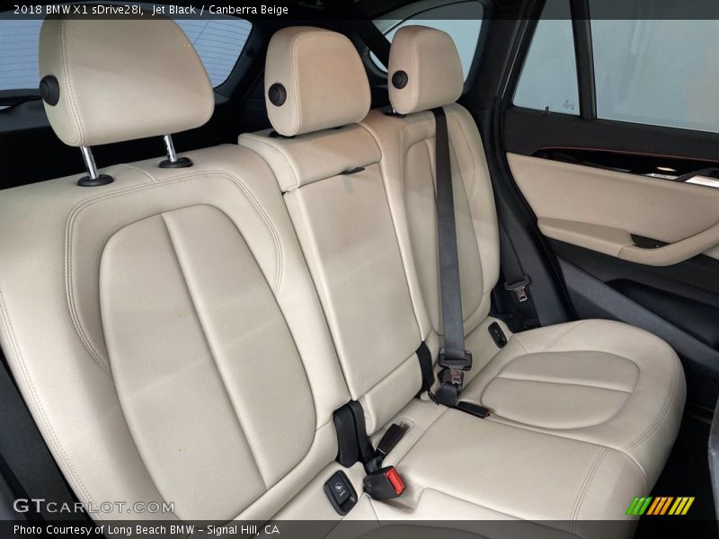 Jet Black / Canberra Beige 2018 BMW X1 sDrive28i