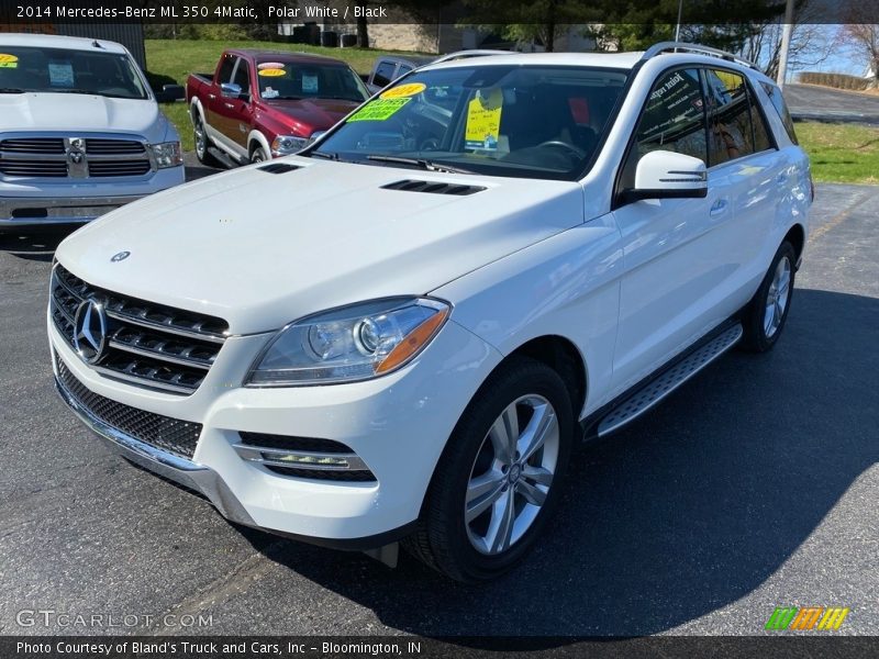 Polar White / Black 2014 Mercedes-Benz ML 350 4Matic