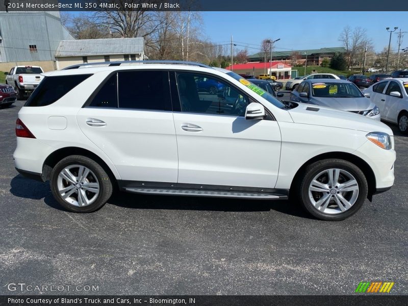 Polar White / Black 2014 Mercedes-Benz ML 350 4Matic