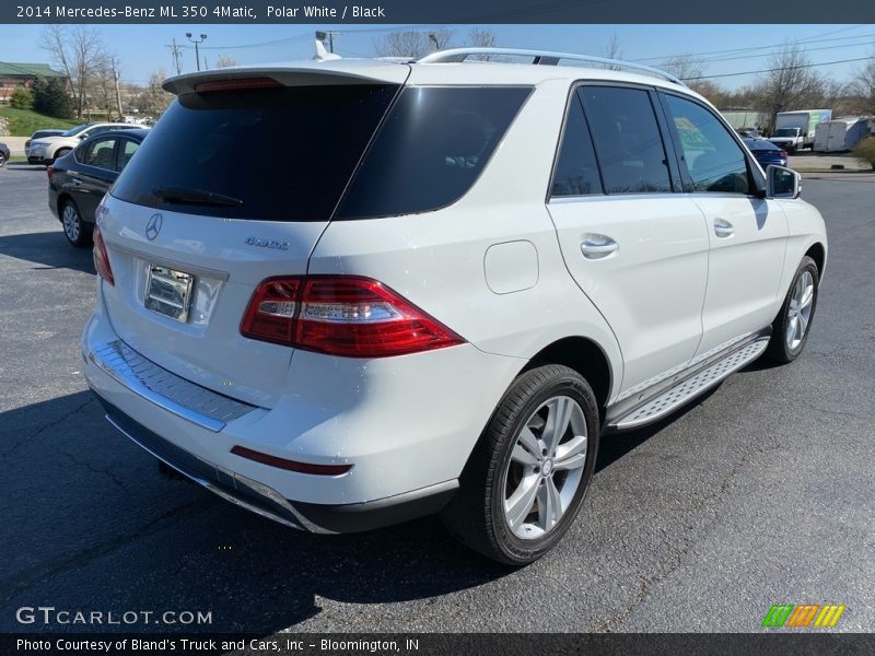 Polar White / Black 2014 Mercedes-Benz ML 350 4Matic