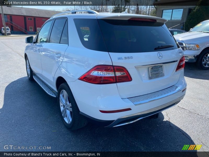 Polar White / Black 2014 Mercedes-Benz ML 350 4Matic