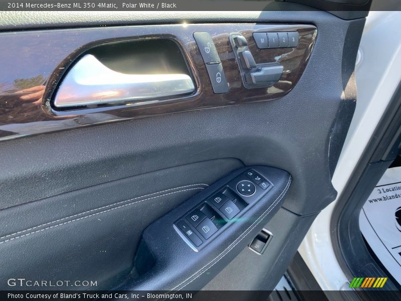 Polar White / Black 2014 Mercedes-Benz ML 350 4Matic