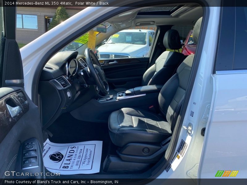 Polar White / Black 2014 Mercedes-Benz ML 350 4Matic