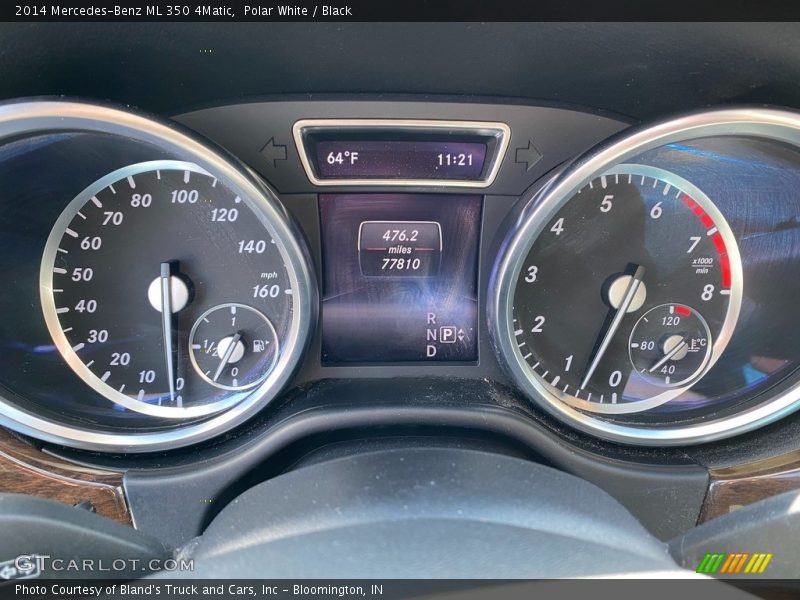 Polar White / Black 2014 Mercedes-Benz ML 350 4Matic