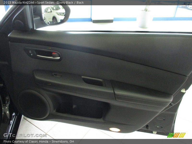 Ebony Black / Black 2013 Mazda MAZDA6 i Sport Sedan