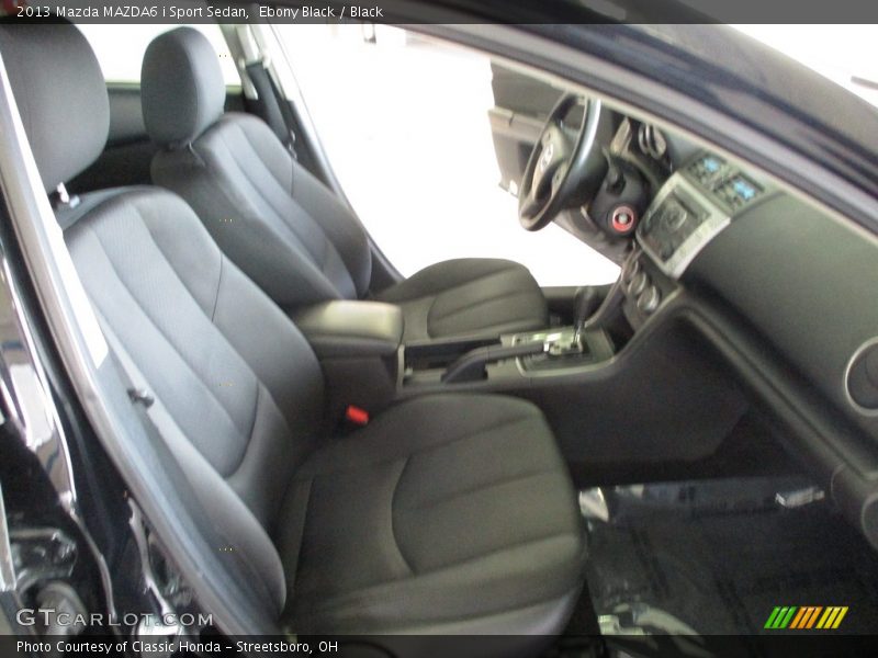 Ebony Black / Black 2013 Mazda MAZDA6 i Sport Sedan