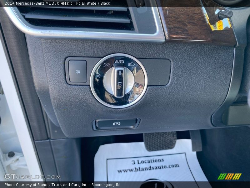 Polar White / Black 2014 Mercedes-Benz ML 350 4Matic