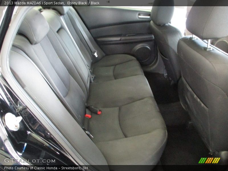 Ebony Black / Black 2013 Mazda MAZDA6 i Sport Sedan