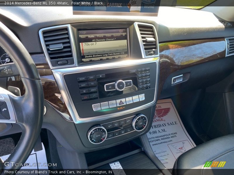 Polar White / Black 2014 Mercedes-Benz ML 350 4Matic
