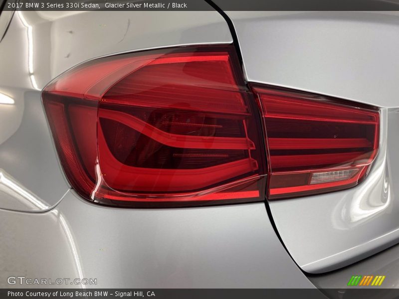 Glacier Silver Metallic / Black 2017 BMW 3 Series 330i Sedan